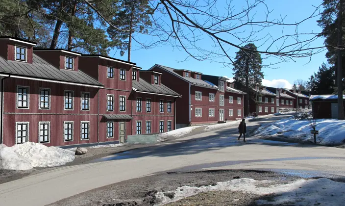Uppsala Kronåsen Studenthus Fotomontage