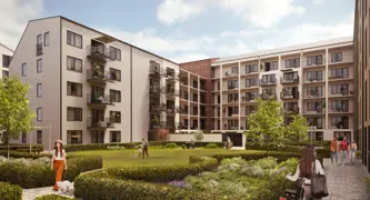 Nobelvägen 129 A-H+J, Industrigatan 9 B+G, Anna Stenbergs gata 1 A-H, Anna T Nilssons gata 2A