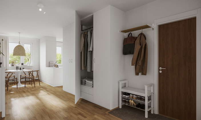 Hall rendering Saltskog Södertälje