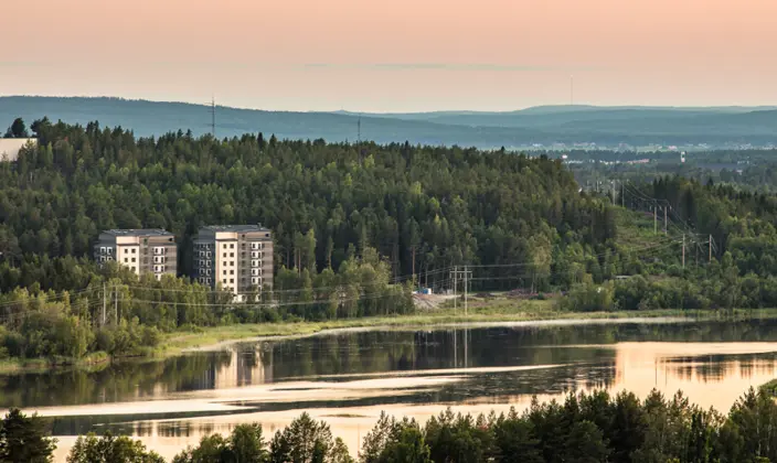 Luleå Bergviken Klintvägen 81 83 Exteriör 12