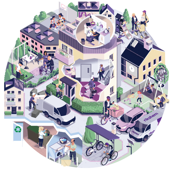 Rikshem Luleå logotyp